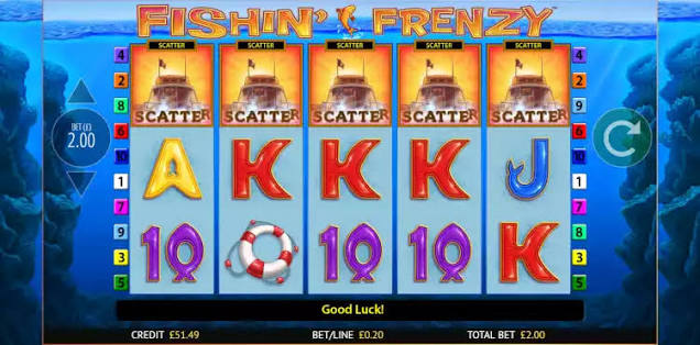 Fishin' Frenzy Spielautomaten-Testbericht – Alles, was du zum Spielen des Fishin' Fraze Spielautomaten wissen musst! Fishin' Frenzy Spielautomaten-Testbericht – Alles, was du zum Spielen des Fishin' Fraze Spielautomaten wissen musst!